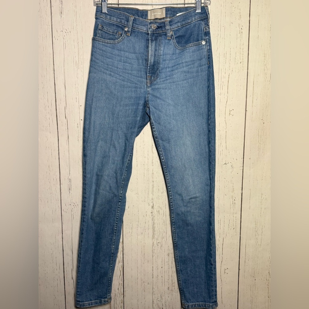 Everlane High Rise Regular Wash Skinny Ankle Jeans Size 27